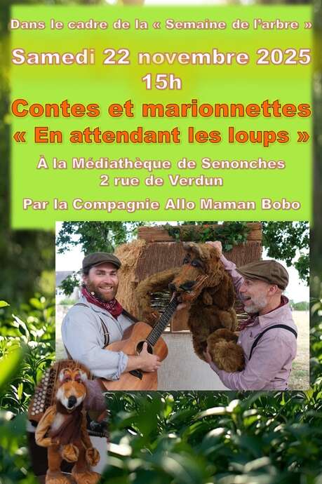 Contes et marionnettes "En attendant les loups"