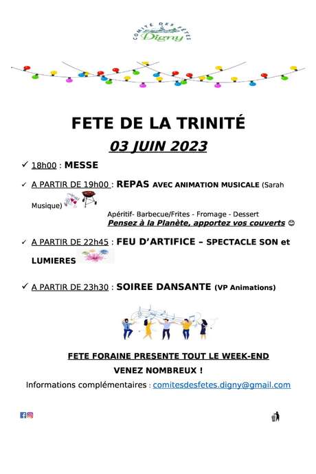 Fête de la trinité
