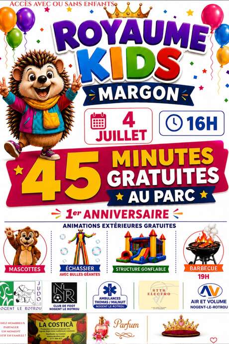 1er anniversaire - Royaume Kids