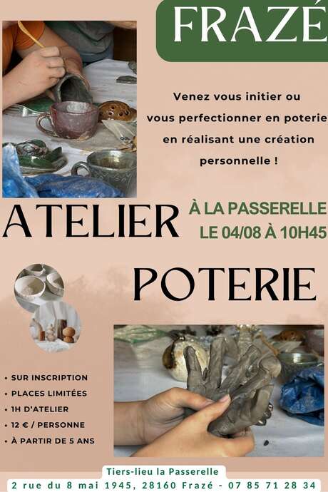 Atelier poterie