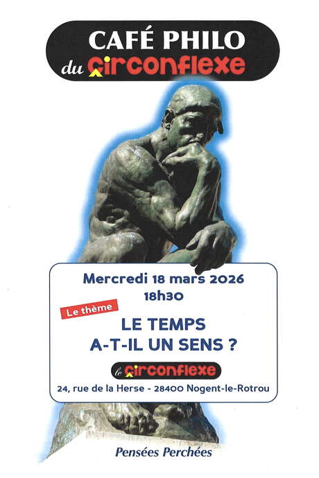 Café Philo du Circonflexe - Le temps a-t-il un sens ?