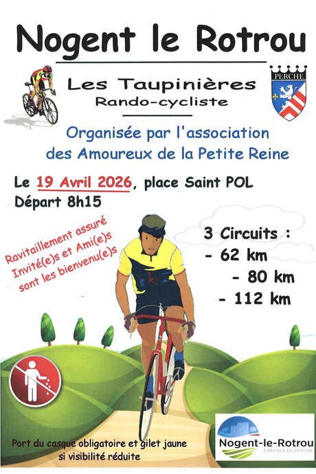 Rando-cycliste LES TAUPINIERES des Amoureux de la Petite Reine