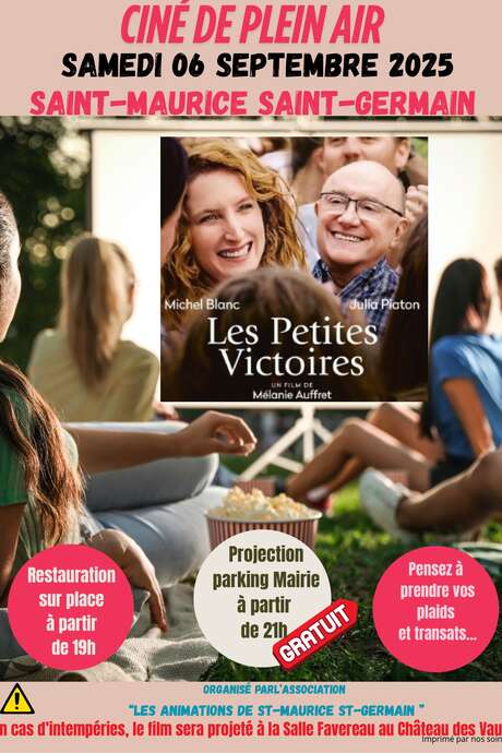 Ciné de plein air - Les petites victoires
