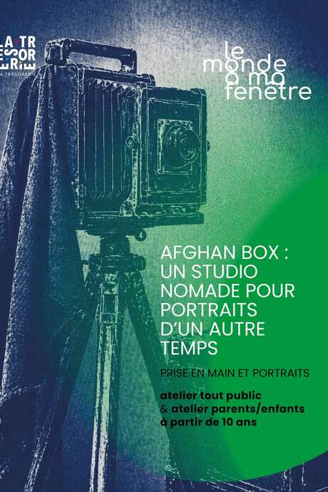 Afghan box : un studio nomade pour portraits d'un autre temps