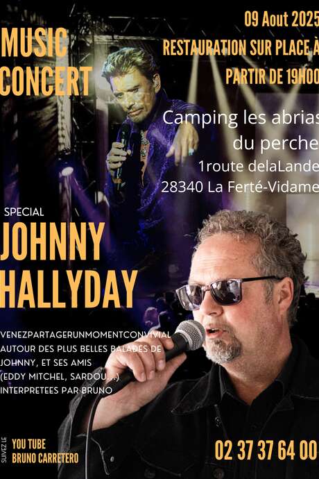 Music concert - spécial Johnny Hallyday