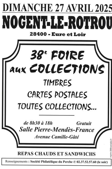 38ème Foire aux Collections ~Timbres, cartes postales..