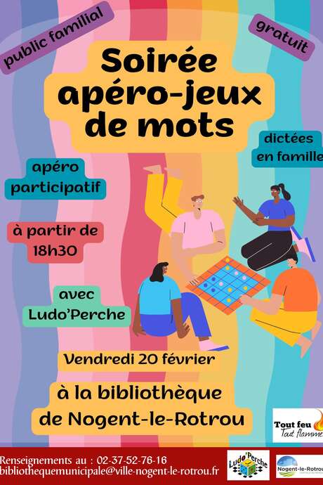 Soirée apéro-jeux de mots