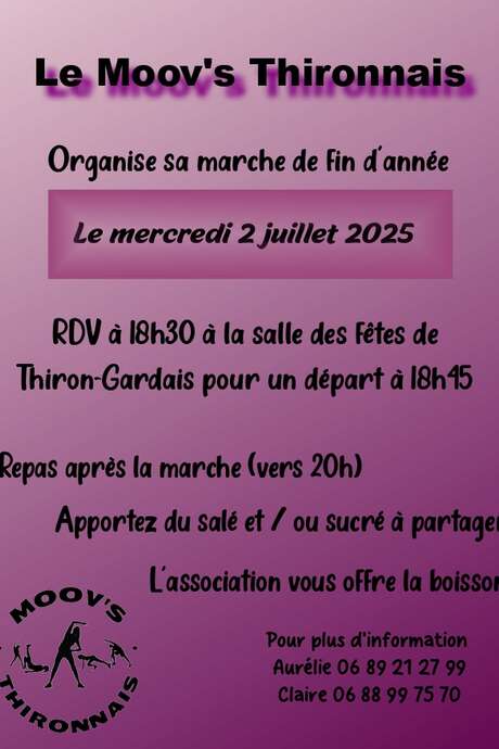 MARCHE DE FIN D'ANNEE - Le Moov's Thironnais