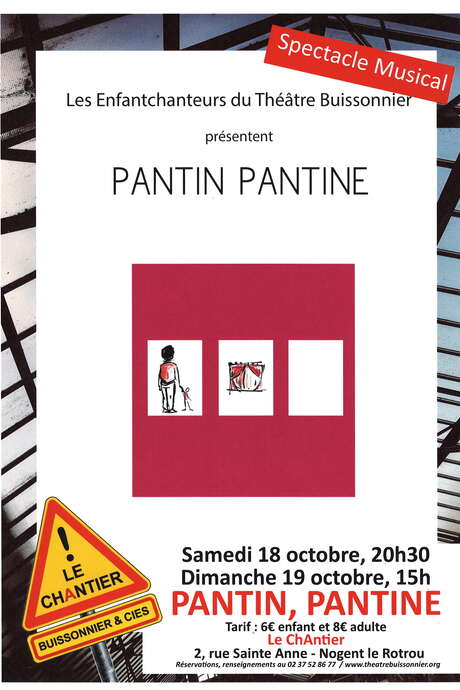 Pantin Pantine par l’atelier "Enfantchanteurs" du Théâtre Buissonnier