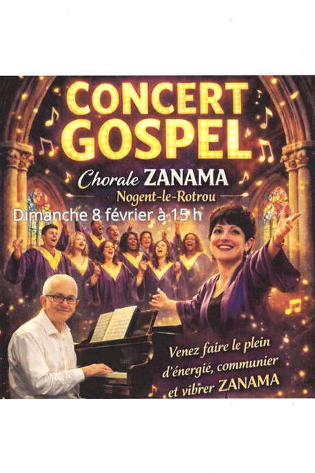 Concert gospel de la chorale Zanama
