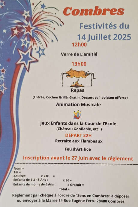 Festivités du 14 juillet