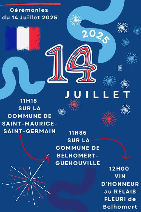 FETE NATIONALE - Saint Maurice Saint Germain