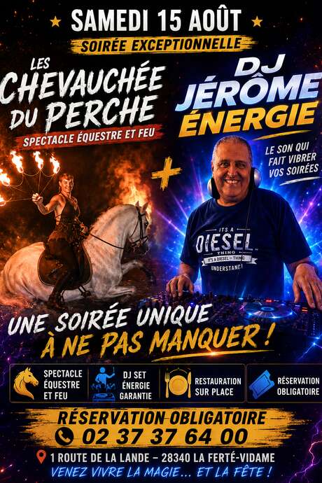 Soirée Spectacle équestre et DJ