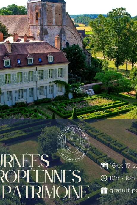 JOURNEES EUROPEENNES DU PATRIMOINE - COLLEGE ROYAL ET MILITAIRE DE THIRON-GARDAIS