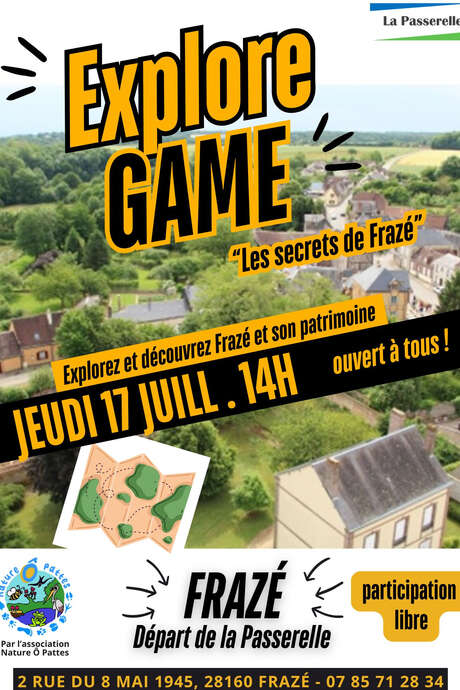 Explore Game "les secrets de Frazé"