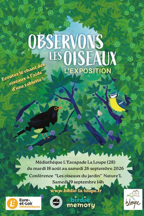 Exposition Observons les oiseaux