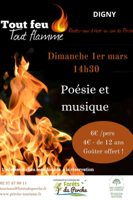 Festival Tout feu tout flamme - poésie en musique