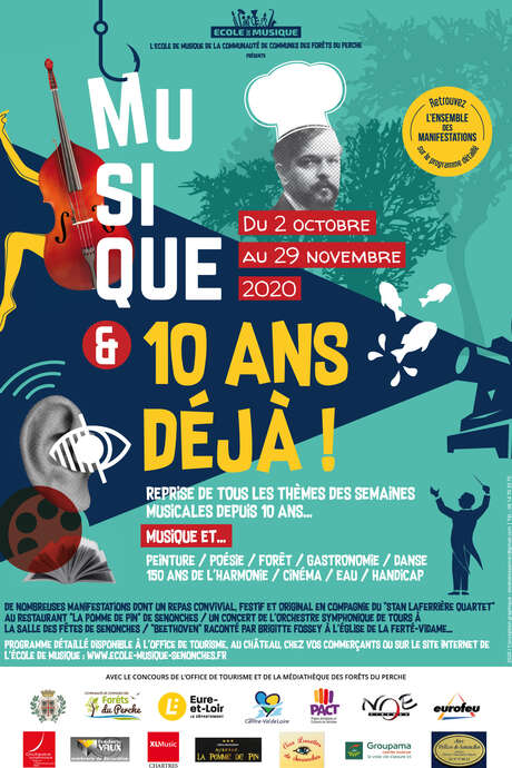 Musique & ... 10 ans déjà ! Musique et Gastronomie soirée "New Orleans" Musique & ... 10 ans déjà ! Musique et Gastronomie soirée "New Orleans"