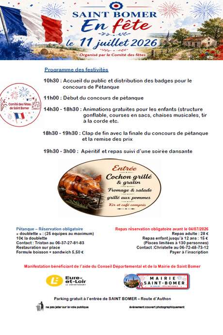 Saint-Bomer - Fête nationale