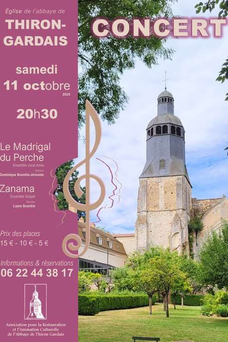 Concert Le Madrigal du Perche et Zanama