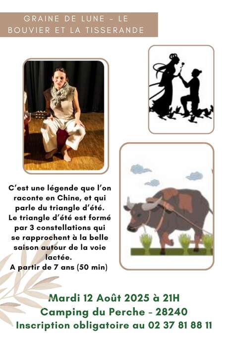 Graine de Lune "Le bouvier et la tisserande" - Conte de Chine