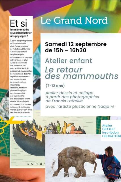Atelier enfant : Le Retour des Mammouth