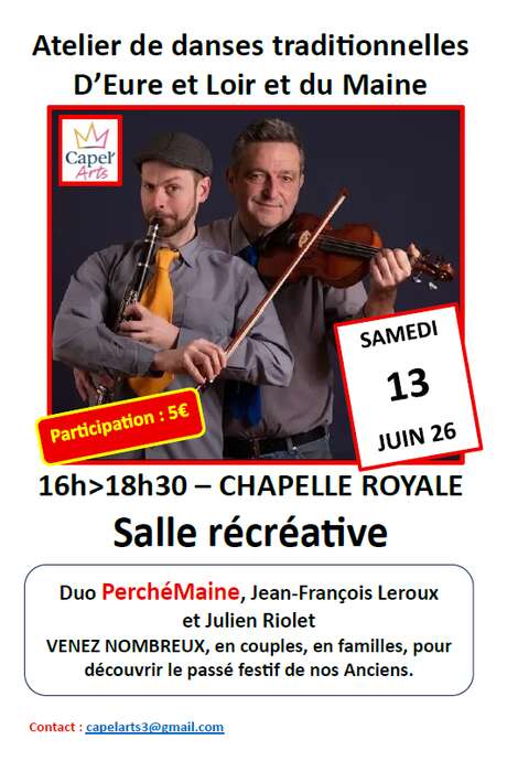 Atelier de danses traditionnelles d'Eure & Loir et du Maine