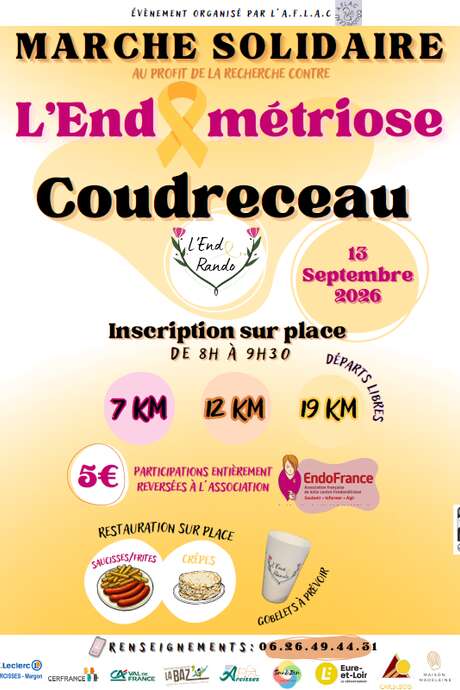 Marche solidaire au profit de l'Endométriose - 2026