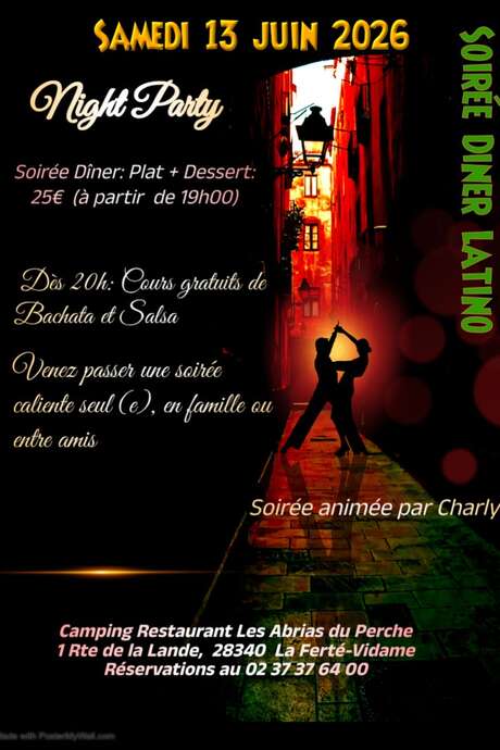 Night Party - Soirée & Dîner Latino