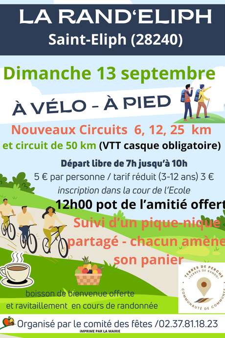 La Rand'Eliph en vélo ou à pied