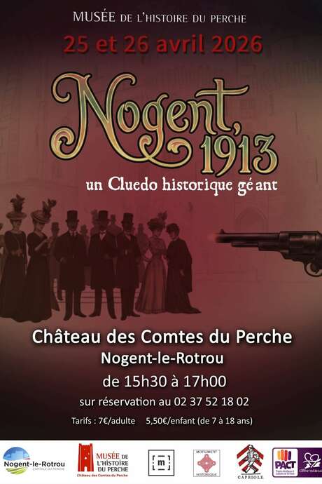 Cluedo historique géant au Château