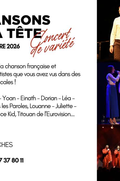 Concert - Des Chansons Plein la Tête