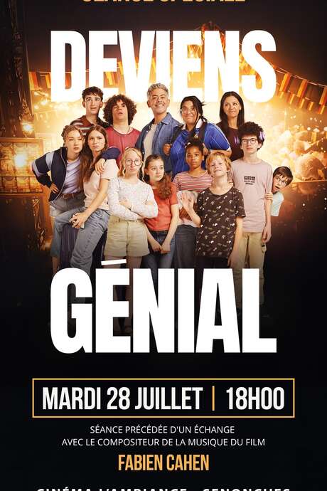 Projection et échange avec le compositeur du film "Génial"