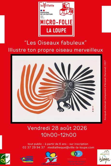 Les oiseaux fabuleux, illustre ton propre oiseau merveilleux