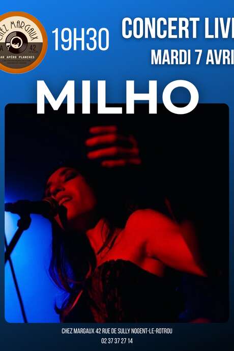 Soirée concert chez Margaux avec Milho