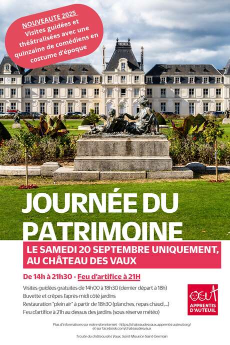 Visite guidée du Château des Vaux