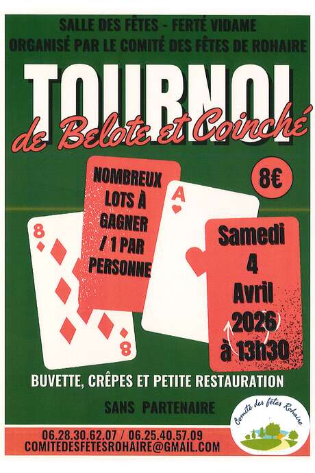 Tournoi de Belotte et Coinché