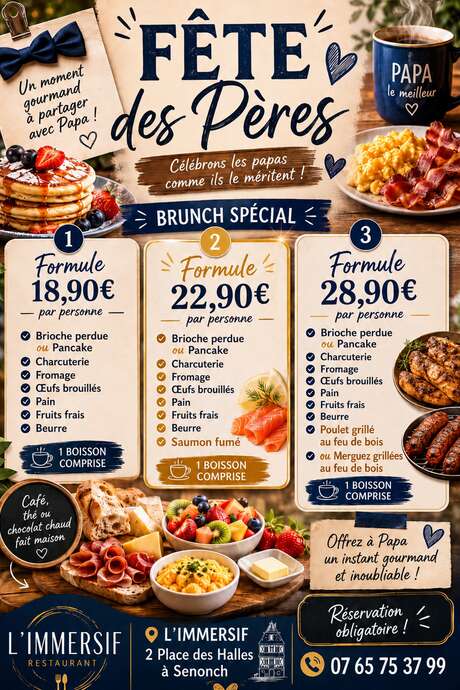 Brunch - Fête des Pères