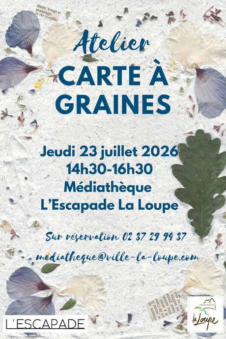 Atelier carte à graines