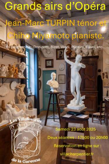Grands airs d'opéra - Jean-marc Turpin, ténor et Chiho Miyamoto, pianiste