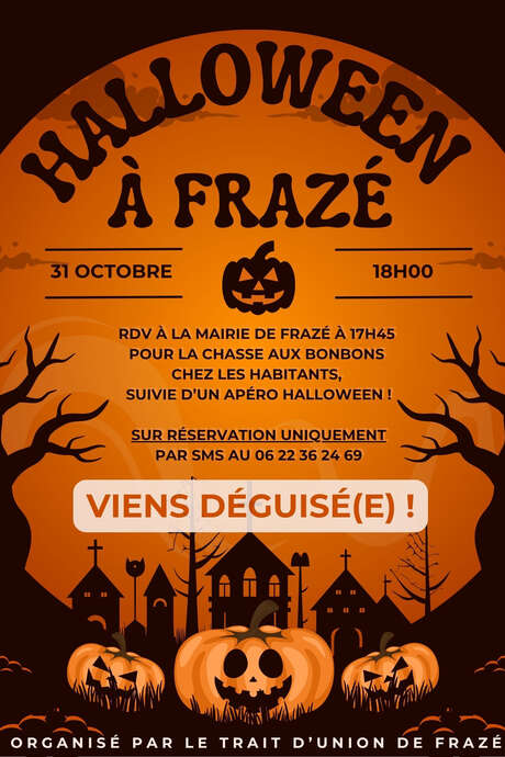 Halloween à Frazé