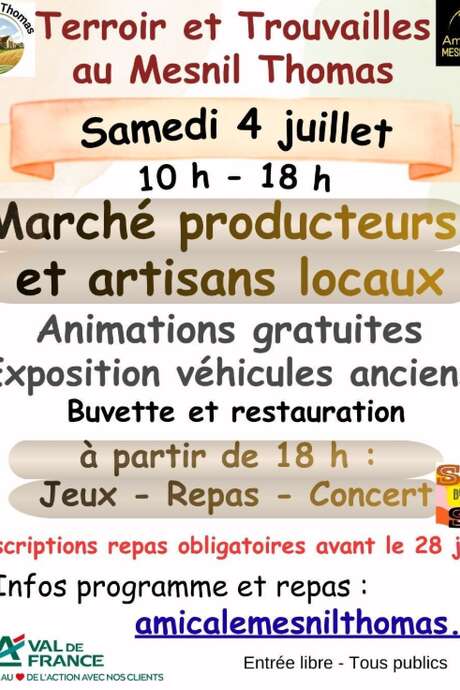 Terroir et Trouvailles / Fête de village / Marché