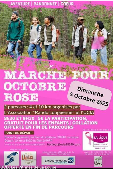 Marche pour octobre rose