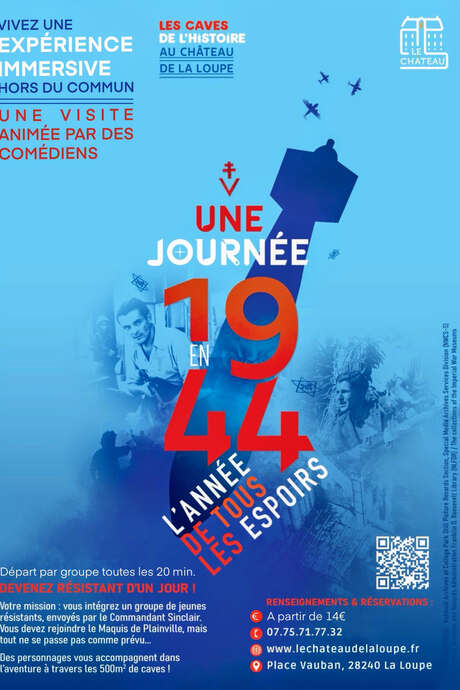 Réouverture Les Caves de l'Histoire - Expérience immersive en 1944
