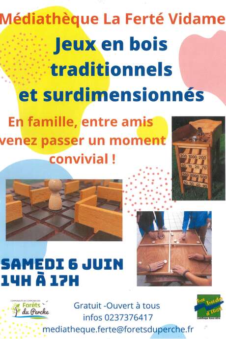Jeux en bois traditionnels