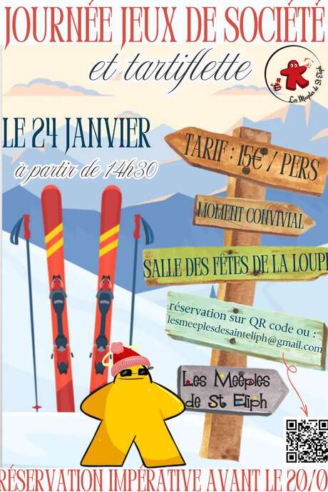 Journée Jeux de société et tartiflette