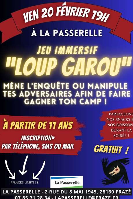 Jeu immersif "Loup garou"