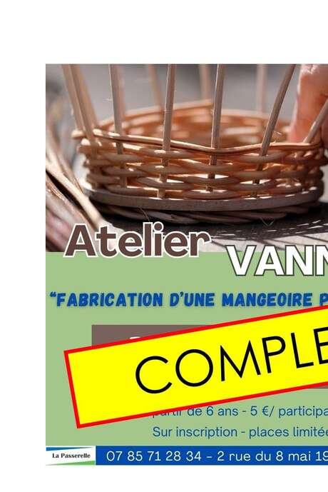 Atelier Vannerie -COMPLET