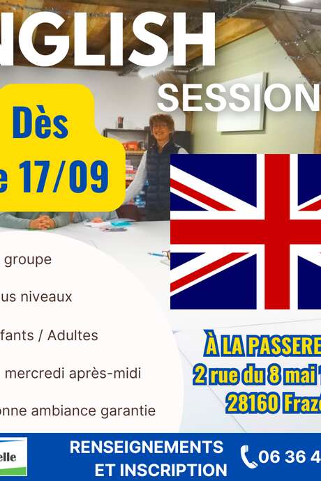 English sessions