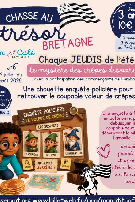 Mon P'tit Café - Chasse aux trésors Bretagne